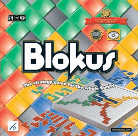 Blokus (2-4 players; 20 minutes; ages 5+)