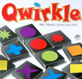 Qwirkle (2-4 players; 45 minutes; ages 5+)