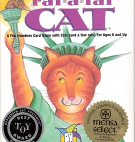 Rat-A-Tat-Cat (2-6 players; 10 minutes; ages 6+)