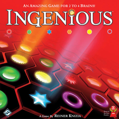 Ingenious (1-4 players; 45 minutes; ages 7+)