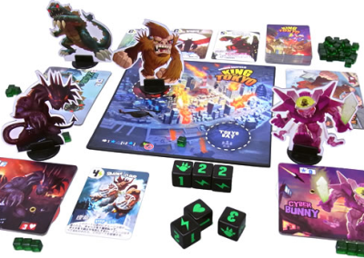 King of Tokyo (2-6 players; 30 minutes; ages 6+)