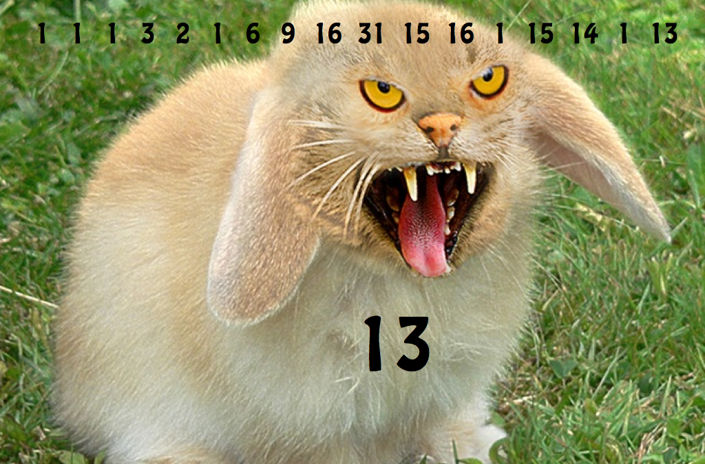 Sum or Difference – Mutant Fibonacci Bunny