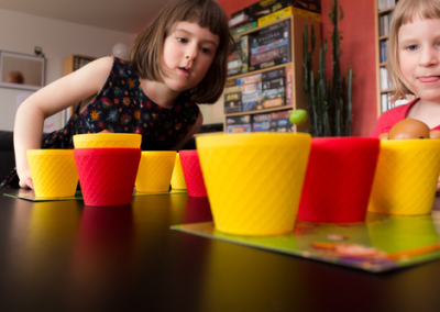 Coconuts  (2-4 players; 15 minutes; ages 5+)