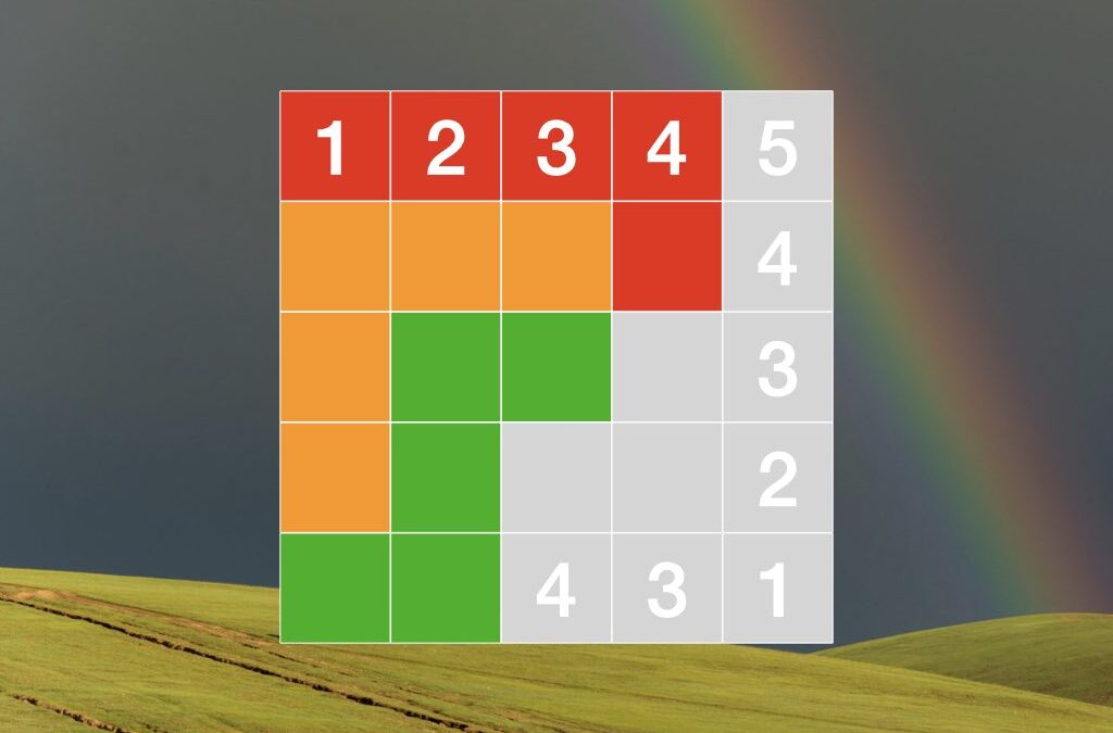Rainbow Sudoku (logic puzzle)