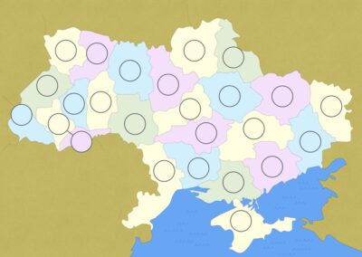 Colouring Ukraine (place value)